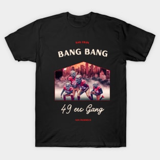 49 ers players cute graphic design artwork T-Shirt